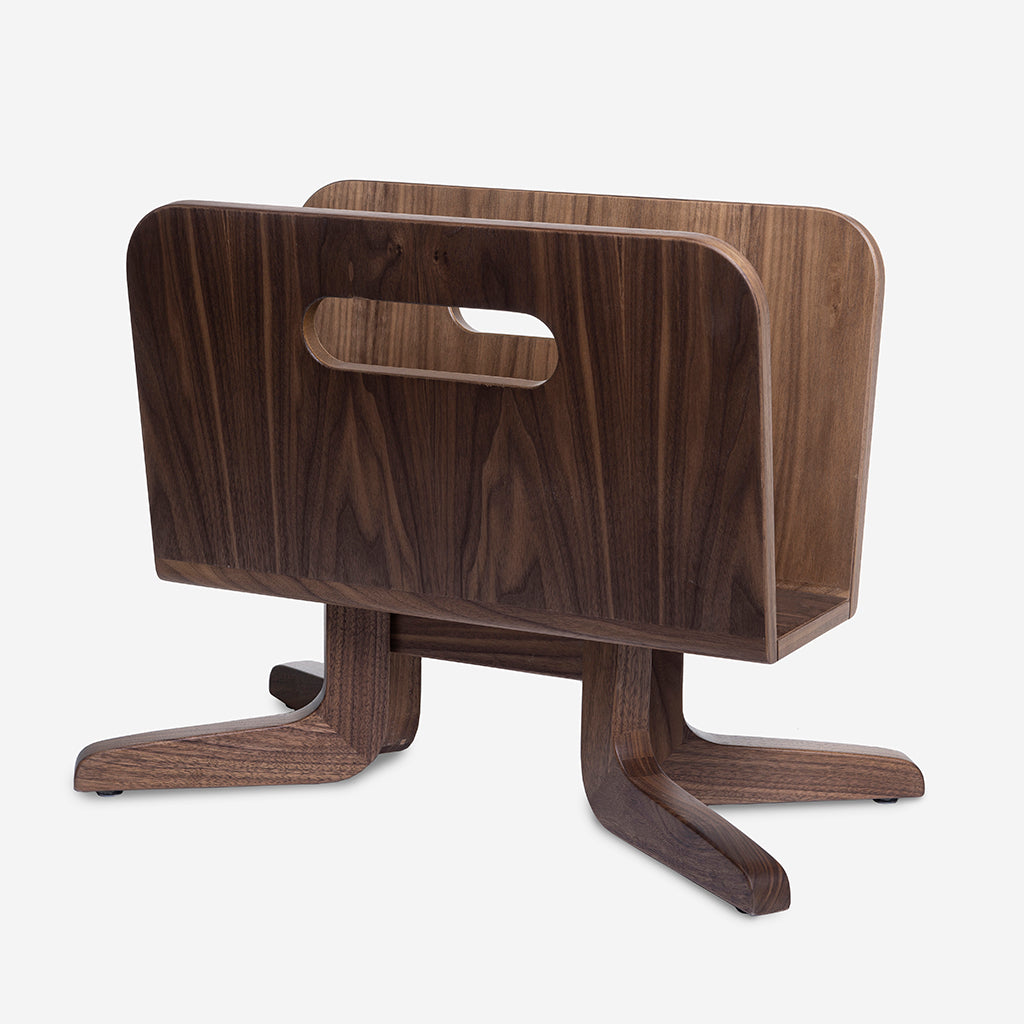 Duki News Paper Holder Walnut