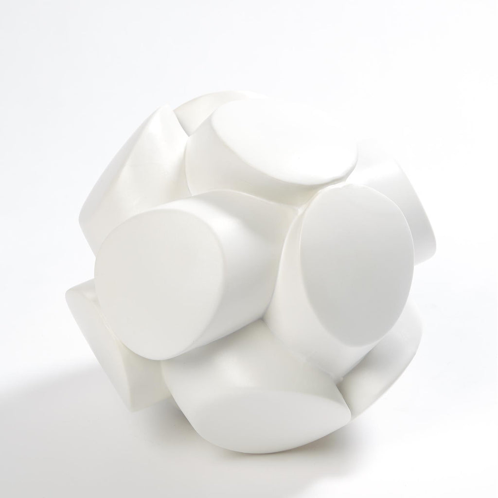 Mayet Sculpture - Matte White - Lg
