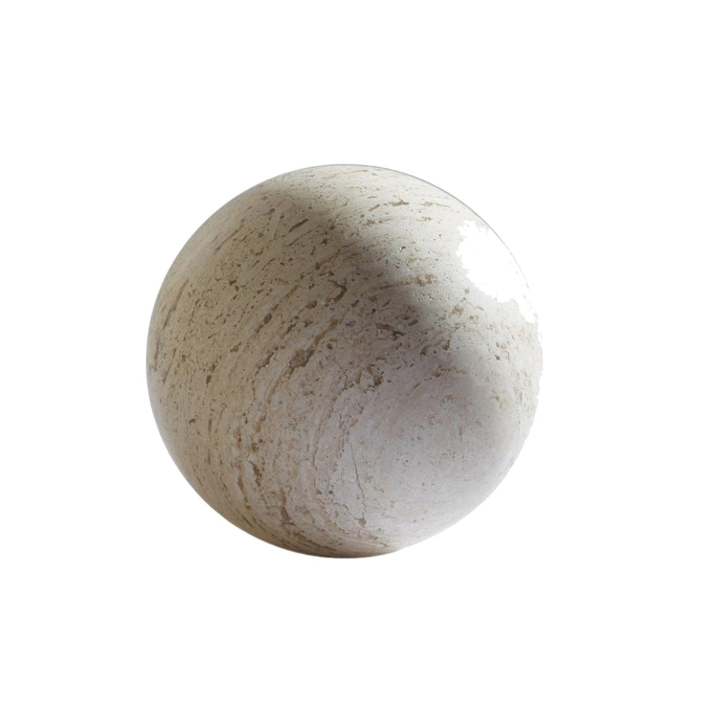 Travertine Sphere - Med